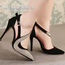 2017 New Dance Shoes Sexy Women Silver Rhinestone Wedding Shoes Platform Pumps Red Bottom High Heels zapatos mujer