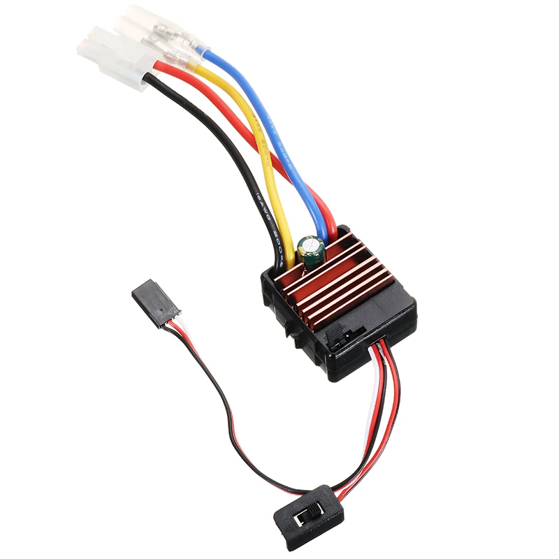 60A ESC углеродный матовый 1/10 RC Гусеничный автомобиль|car part|60a esc1/10 rc |