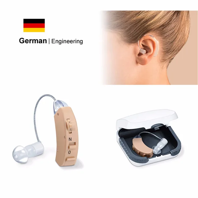 BTE Hearing Aid for The Elderly & Young Hearing Aids Sound Amplifier