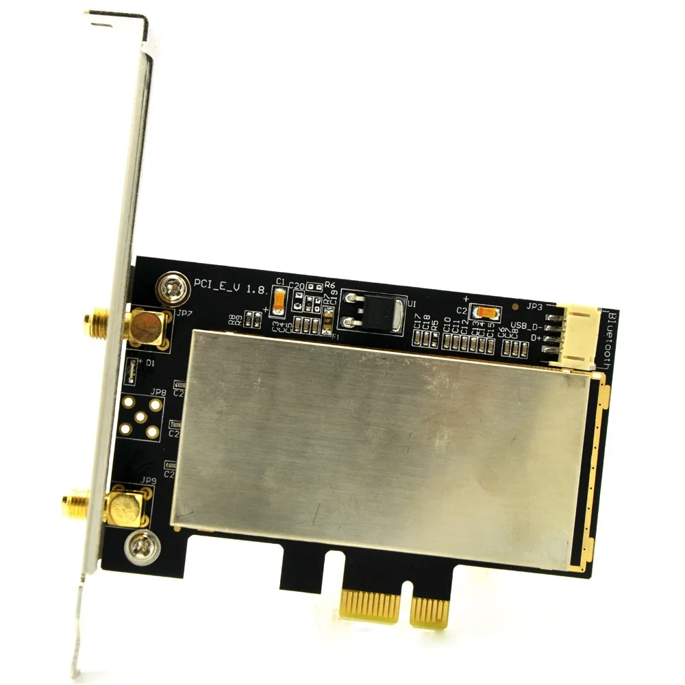 Беспроводной мини адаптер PCi E к 1X/4X/8X/16X преобразователя PCIe для настольного ПК Wi Fi +