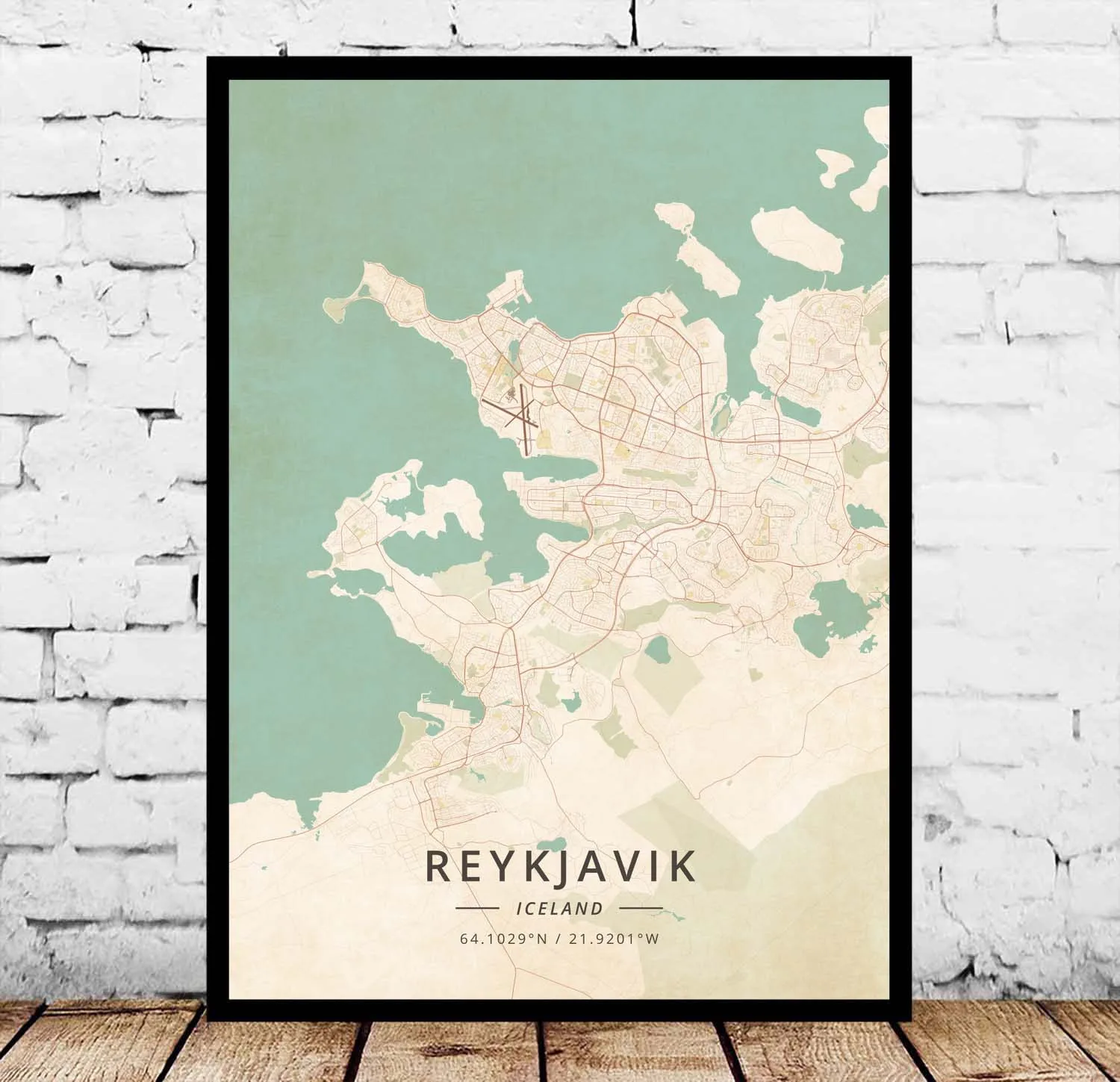 

Reykjavik Iceland Poster