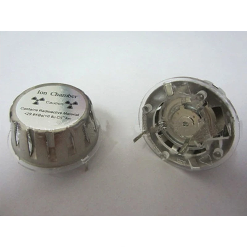 

New Ion Chamber Metal Smoke Detector Sensor Geiger Counter Check Test Source 28x16x37mm