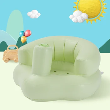 

Baby Inflatable Mini Sofa Children Support Seat One Seat Baby Lazy Sofa Training Kid Seat Learn Bathroom