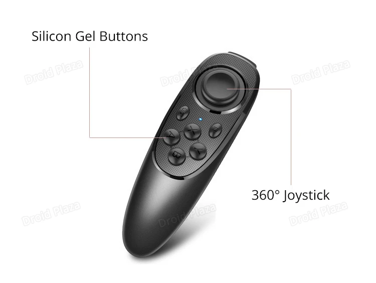 VR3D универсальный Bluetooth геймпад игровой джойстик беспроводной пульт дистанционного управления селфи затвор Android iOS смартфон ПК ТВ коробка 3D VR очки