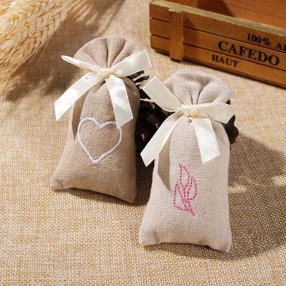 Creative Aromatherapy Closet Freshener Fabric Embroidery Fresh Small Sachet Home Wardrobe Deodorant Dehumidification Sachet