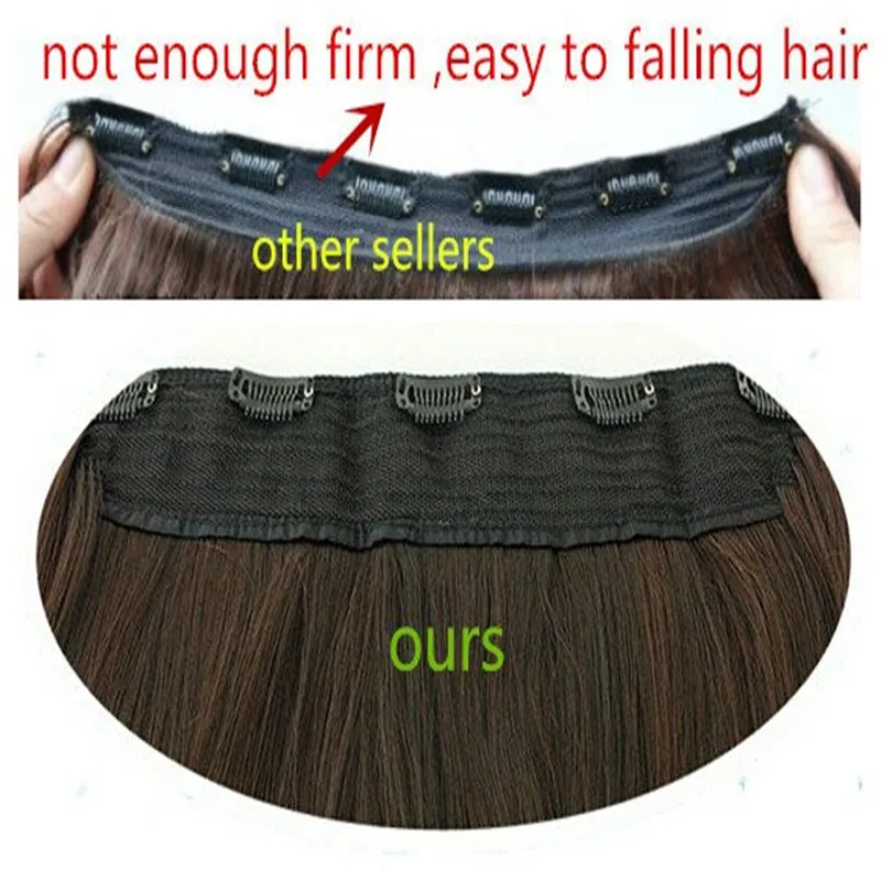 SARLA, 24 дюйма, 60 см, 200 шт./лот, длинные прямые волосы для наращивания на заколках для женщин, стойкие синтетические волосы для высоких температур, 666