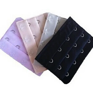 

4Pcs Women Adjustable Bra Extenders Strap Extension 4 Hooks 4 Rows Belt Buckle Multi Color Available Wholesale 11Colors