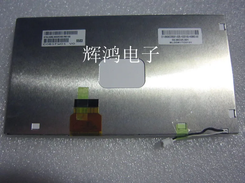 Новый AUO (AUO) 6 1-дюймовый автомобильный display-C061FW01 V0 |