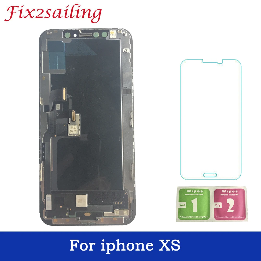

iphoneXS LCD Screen Assembly For iphone XS LCD Display Touch Screen Digitizer Assembly Replacement Free Shipping For iphone XS