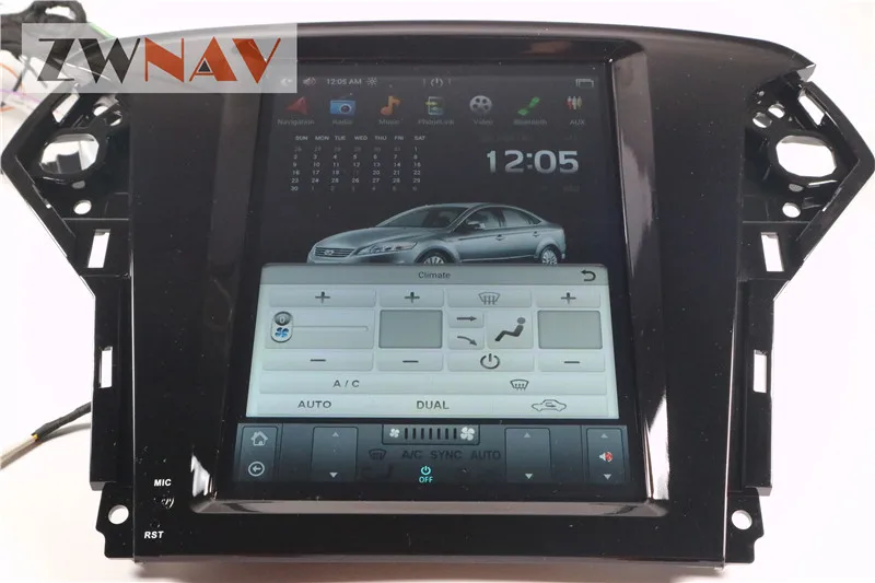Perfect ZWNVA Tesla style Screen Android 7.1 RAM 2GB ROM 64GB Car Player GPS Navigation Radio Screen For Ford Mondeo MK4 2007-2012 18 Perfect ZWNVA Tesla style Screen Android 7.1 RAM 2GB ROM 64GB Car Player GPS Navigation Radio Screen For Ford Mondeo MK4 2007-2012 18