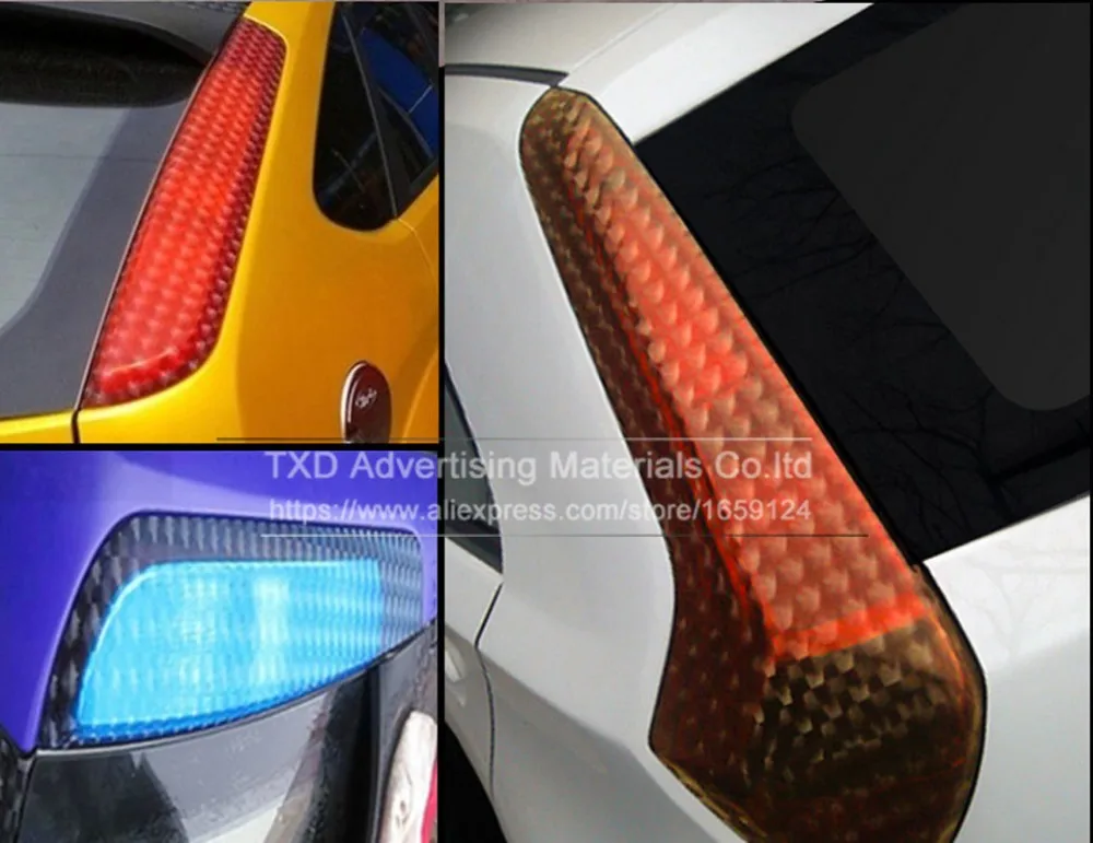 30X100CM/Lot Cat Eye Headlight tint film Auto Car Styling Headlights Stickers Taillight Film Stickers Lamp tint film car number plate