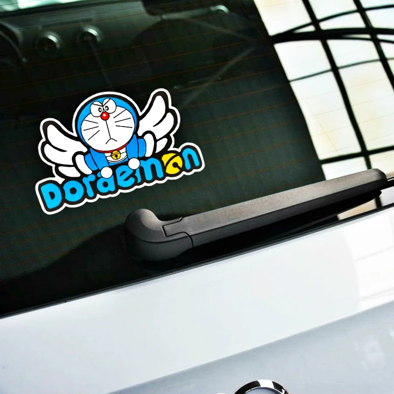 Aliauto Car Accessories Cartoon Sticker Doraemon Decal Decoration for