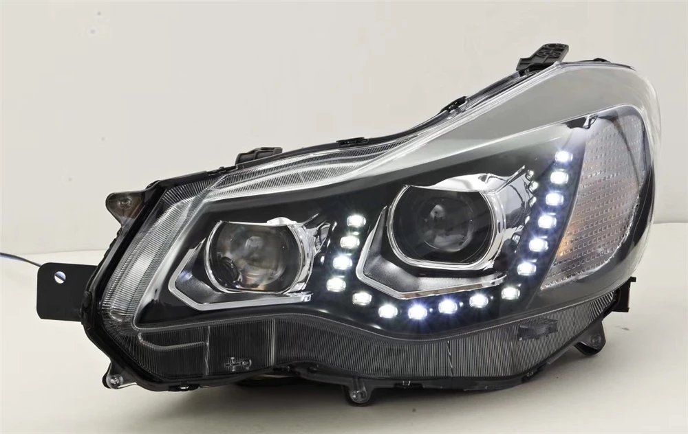 1 пара фары, светодиодные фары дневного света Биксеноновые линзы Ксеноновые ближнего света для Subaru XV 2012 2013