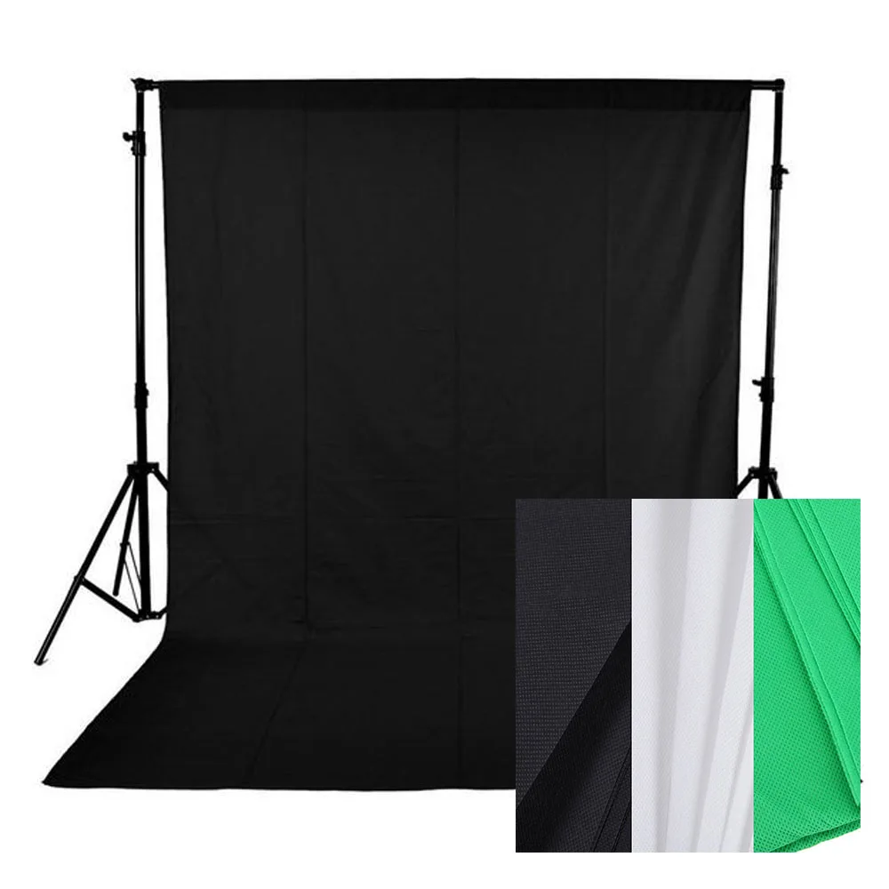 Фоны MEHOFOTO для портретной фотосъемки с зеленым экраном однотонные хромакей из