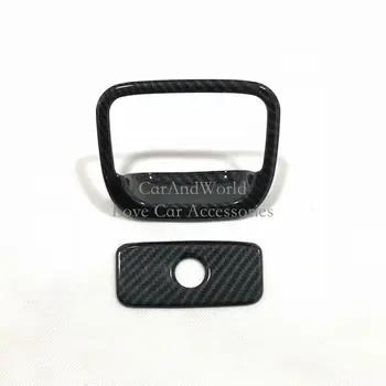 

For Jeep Grand Cherokee 2017 2018 Interior Vice driver Storage Box Handle Cover Trims ABS Chrome Sticker Car-Styling Accessories