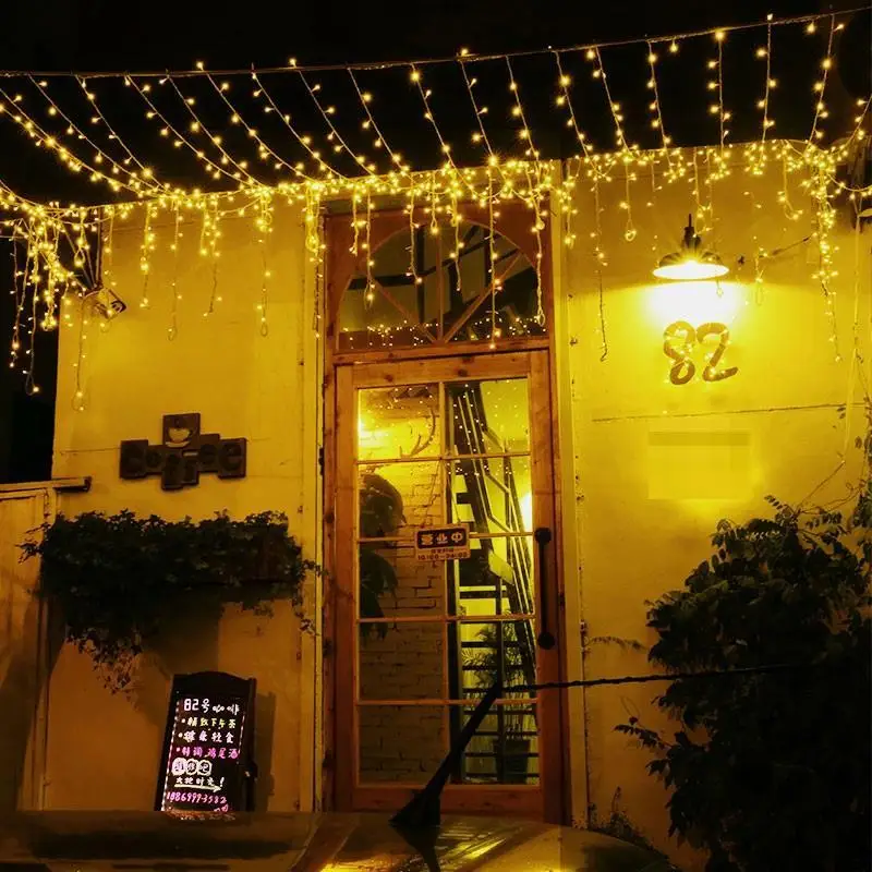 Regalo de Navidad Año Nuevo Lampki Choinkowe decoración Navidad fiesta de cumpleaños Luces LED decoración iluminación de vacaciones Regalo de Navidad Año Nuevo Lampki Choinkowe decoración Navidad fiesta de cumpleaños Luces LED decoración iluminación de vacaciones