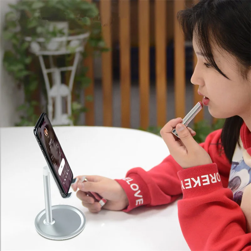  ETECLA Universal Mobile Phone Holder Desk Lazy Phone Stand For Ipad Iphone Samsung Xiaomi Abs Metal