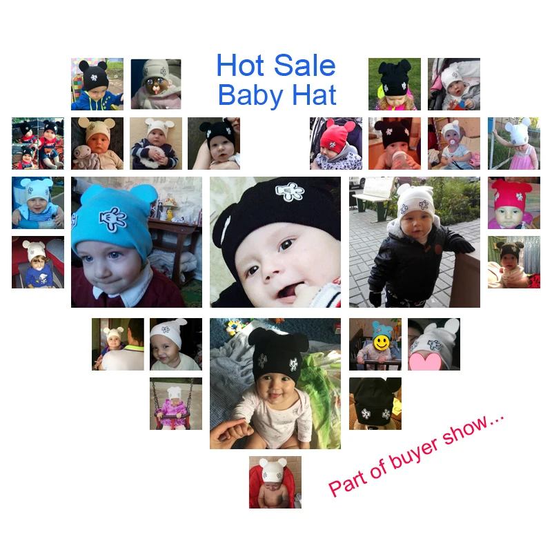 Новая весенняя шапка для маленьких мальчиков, хлопковые шапочки для новорожденных, шапочки для девочек, милые Мультяшные Детские шапочки для маленьких мальчиков и девочек, аксессуары BH022