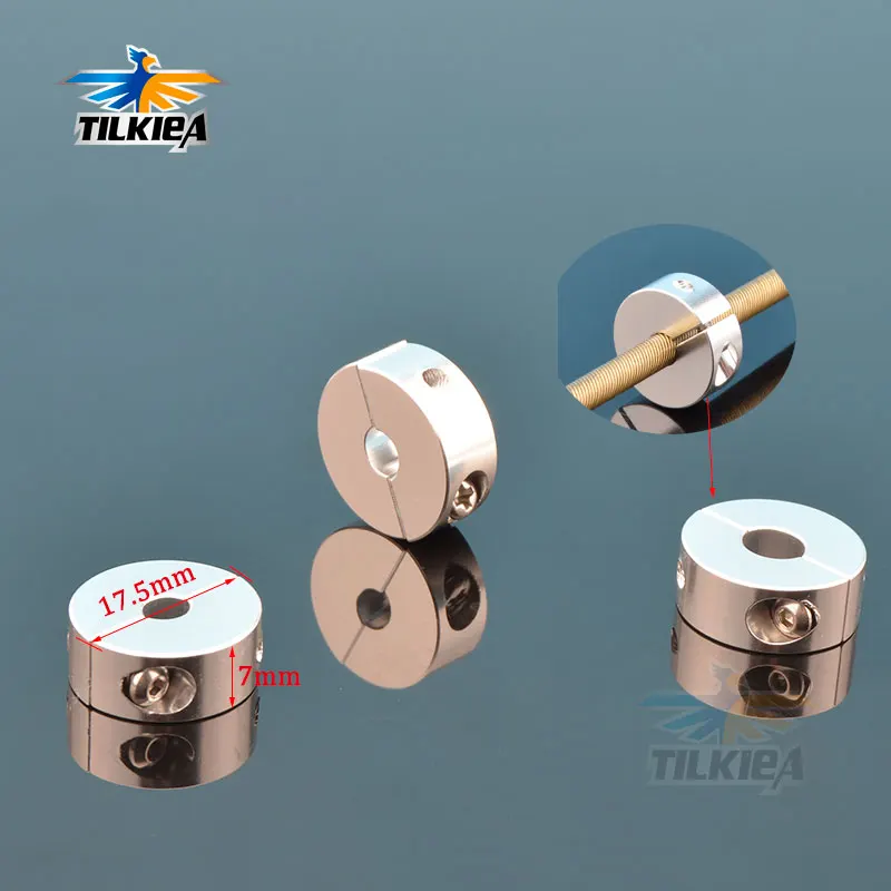 

1pcs Aluminum Alloy 4.76mm/5mm/6.35mm Flex Cable Saver Lock Flexible Shaft Clamp Anti-skid Shaft's Lock for Rc Boat