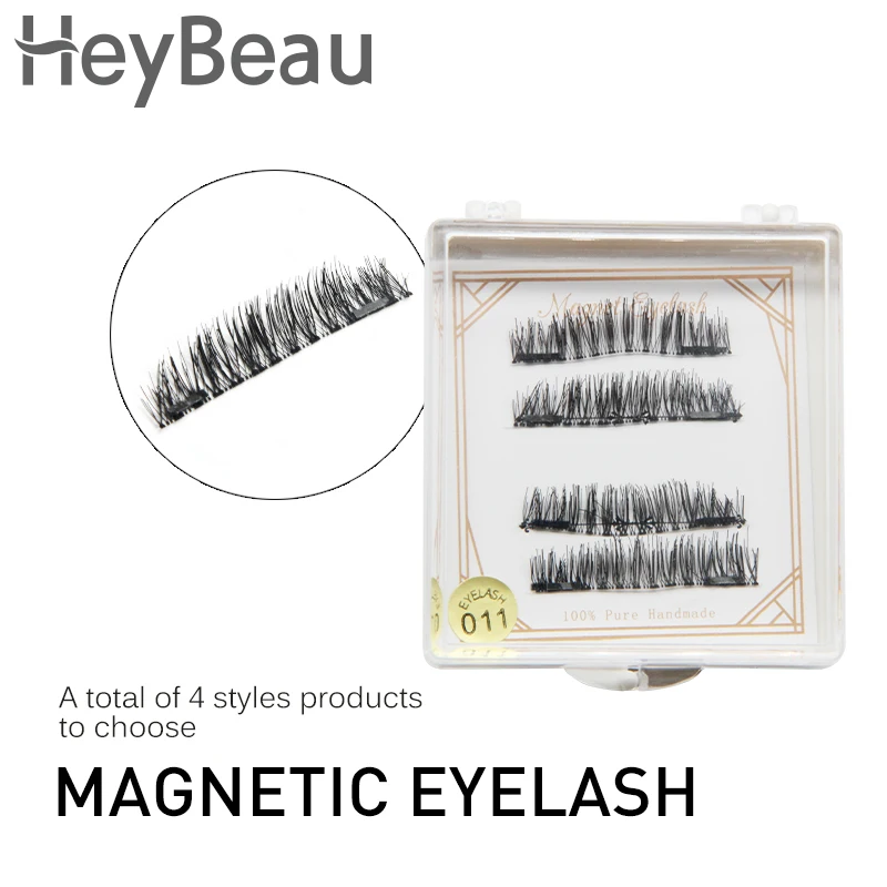 Магнитный ресниц Накладные ресницы 2 магниты поддельные норки Lashes естественно
