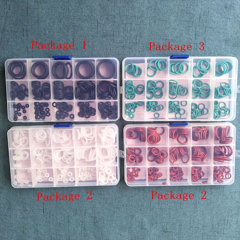 Buy Fluoro adhesive O ring repair box / butadiene rubber repair joint / silica