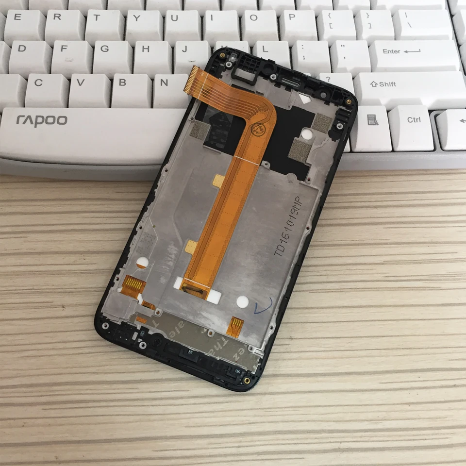 Alcatel OT5051 LCD Display With Frame black (11)