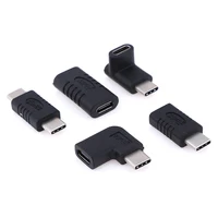 זווית ישרה זווית ישרה USB 3.1 סוג C מזכר לנקבה USB-C ממיר מתאם עבור טלפון חכם עבור סמסונג (2)