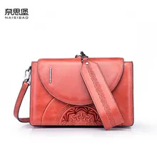 NAISIBAO новые сумки из натуральной кожи Топ тиснение из коровьей кожи женские кожаные сумки модные роскошные сумки женские сумки на плечо
