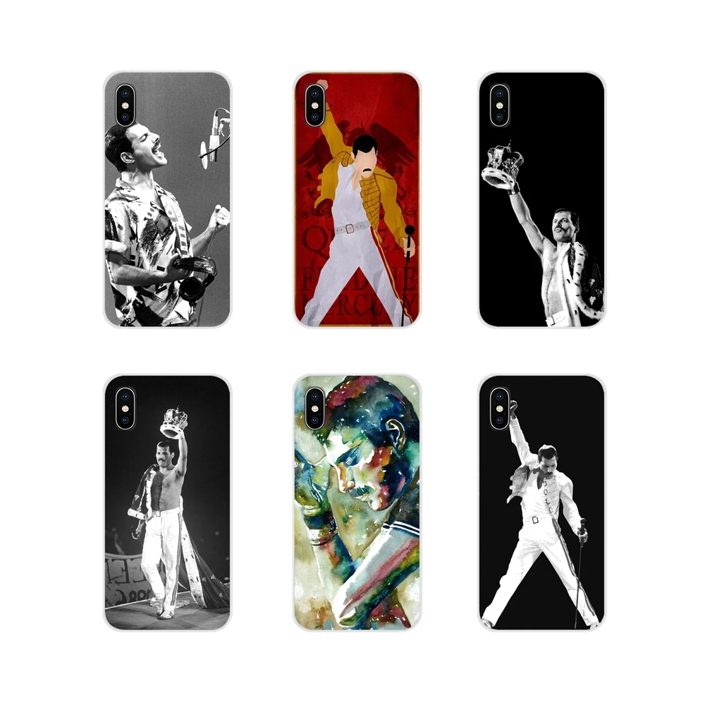 Чехол для телефона Samsung Galaxy A5 A6S A7 A8 A9S Star J4 J6 J7 J8 Prime Plus 2018 queen freddie mercury|Бамперы| |