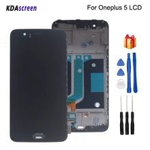 For Oneplus 5 A5000 LCD Display Touch Screen With Frame Digitizer For Oneplus 5 Screen LCD Display Phone Parts Free Tools For Oneplus 5 A5000 LCD Display Touch Screen With Frame Digitizer For Oneplus 5 Screen LCD Display Phone Parts Free Tools