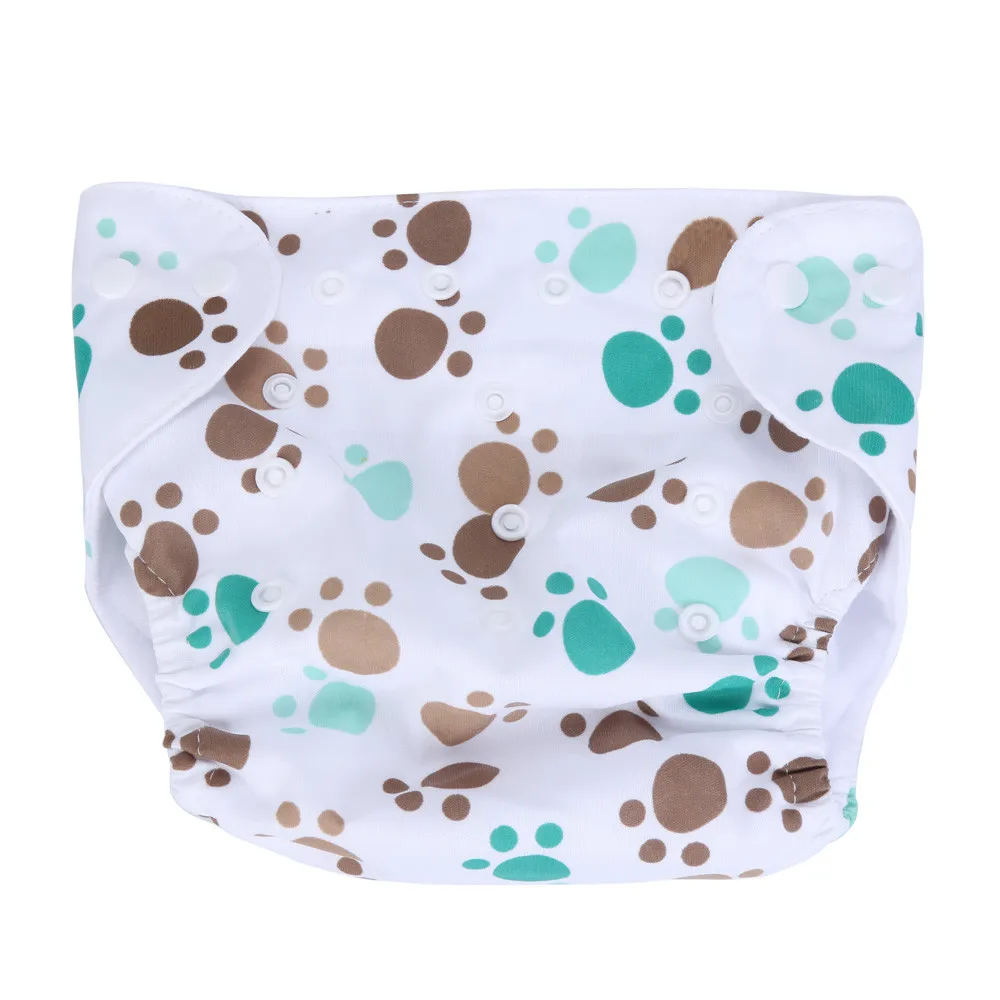 Летний для новорожденных тканевый подгузник Регулируемый многоразовый моющийся подгузник - Цвет: E