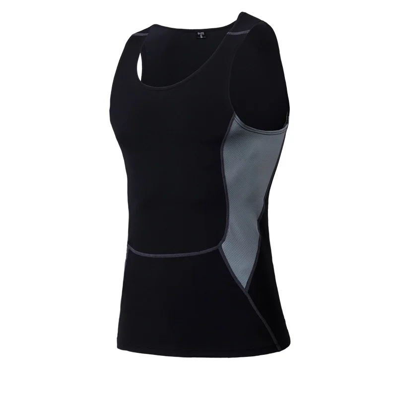 Лето 2017 жилет для тренажерного зала бега трико мужская рубашка без рукавов