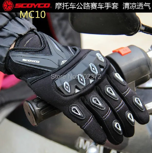 Scoyco 2012 mc10 full finger font b gloves b font for font b motorcycle b font