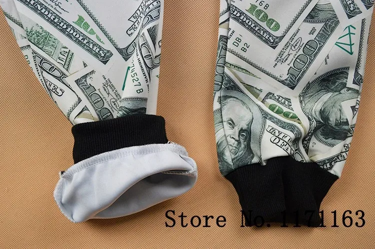 Забавные 3D Забавный принт доллар США пот Штаны джоггеры Штаны модные Для мужчин Для женщин трек Штаны тренировочные штаны модный бренд