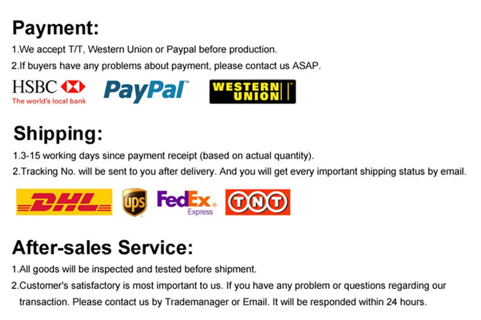 about payment