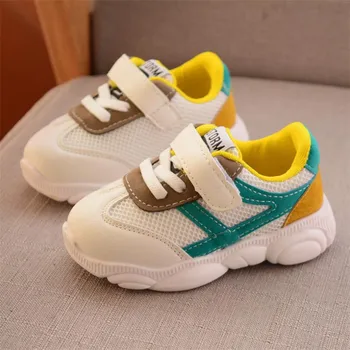 

Kids Shoes For Boys Girl Children Casual Sneakers Baby Girl Air Mesh Breathable Soft Running Sports Shoe Baby Toddler Shoes Pink