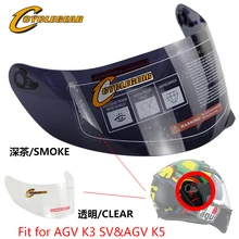La más Nueva Llegada de La Motocicleta Visera Del Casco de Montaje Para K5 y AGV AGV K3SV y CG902 y CG316