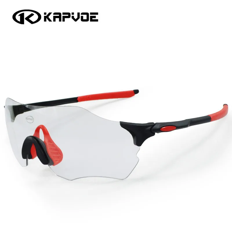 Kapvoe Photochromic Cycling Glasses Men Women Sports MTB Mountain Road Bike Bicycle Cycling Sunglasses Eyewear UV400 Kapvoe Photochromic Cycling Glasses Men Women Sports MTB Mountain Road Bike Bicycle Cycling Sunglasses Eyewear UV400