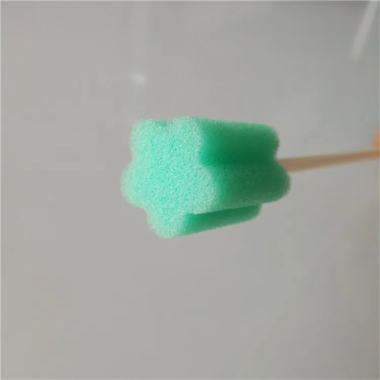 Продукты Munkcare необработанные и неароматизированные одноразовые стоматологические тампоны, 150 Количество, зеленый