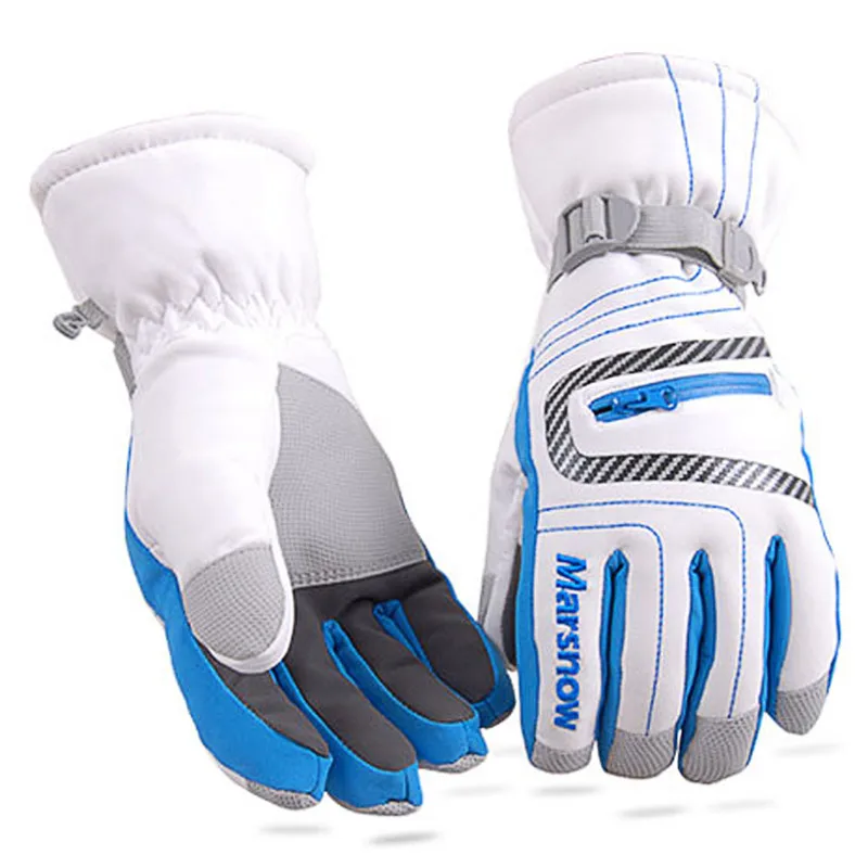 Marsnow/зимние профессиональные лыжные перчатки для девочек, водонепроницаемые теплые перчатки для взрослых, зимние детские ветрозащитные перчатки для катания на лыжах и сноуборде