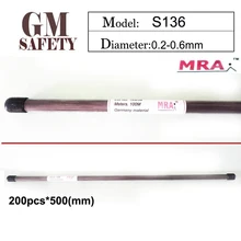 MRA лазерной сварки S136 0,2/0,3/0,4/0,5/0,6mm сварки провода сварщиков Высокое качество 200 шт. в 1 тюбик LUHAN103
