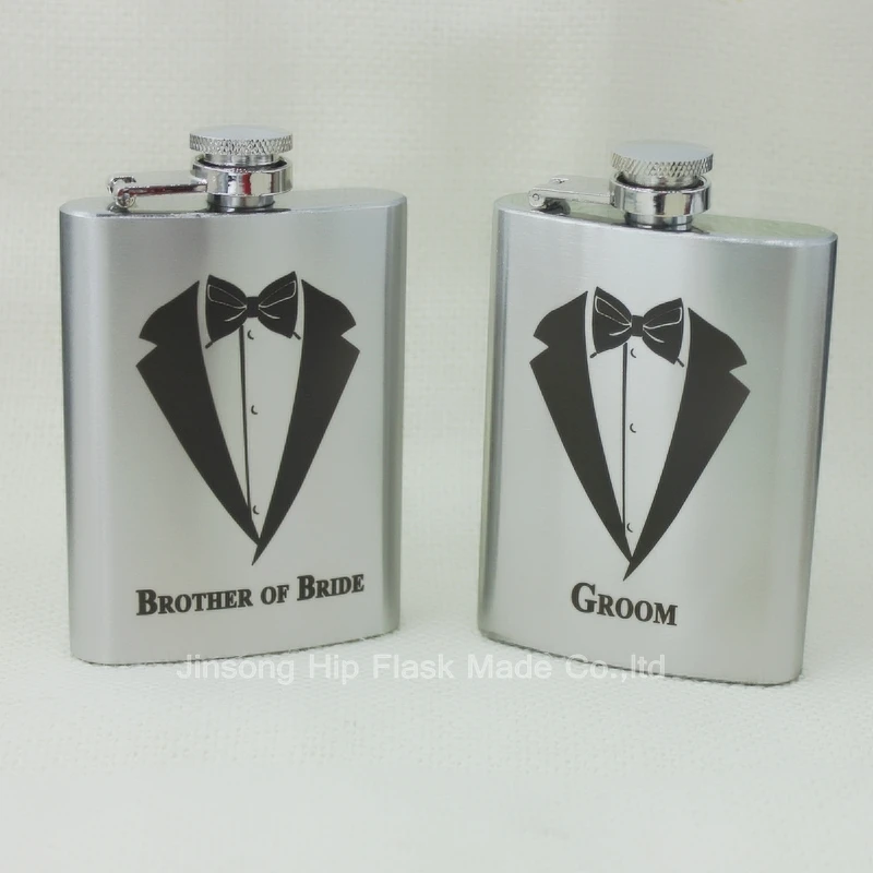 personalised gift custom engraved hip flask 4 oz in hip flasks from