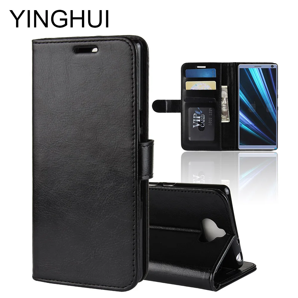 

Luxury Wallet Case For Sony Xperia XA3 Ultra Phone Case Leather Flip Back Cover for Sony Xperia XA3 Sony xa3 Soft TPU Shell