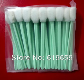 

Free Shipping - 100 x Roland Mimaki Mutoh Inkjet Printer Printhead Cleaning Swabs round foam tip