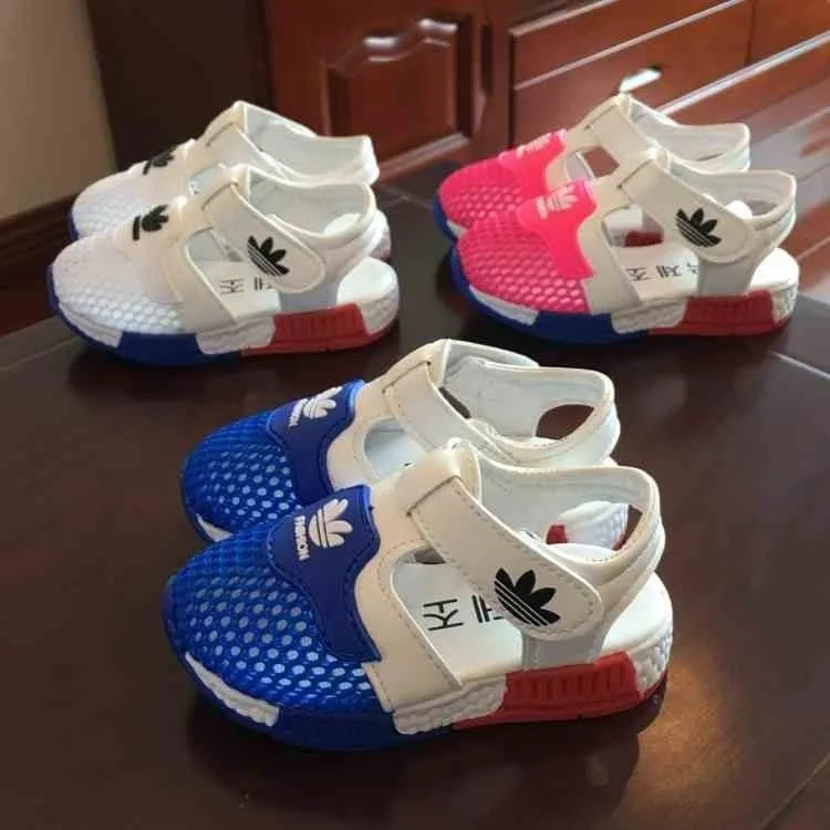 

2019 New FASHION Summer Boys Air Mesh Casual Shoes Children Baby Girl Beach Sandal Fashion Toddler Sport Sandals Size 15-25