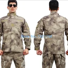 ACU gear Военная Униформа Камуфляж BDU боевая игра Airsoft армейская форма костюм пальто+ брюки, костюм Wargame