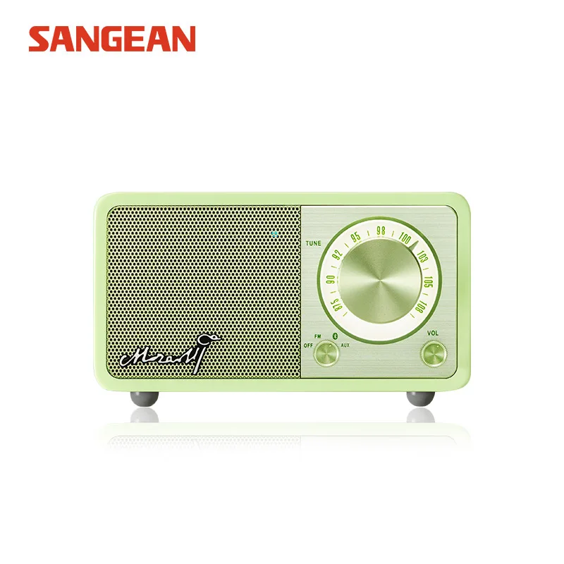 Sangean бесплатная доставка высокое качество bluetooth динамик радио fm беспроводной