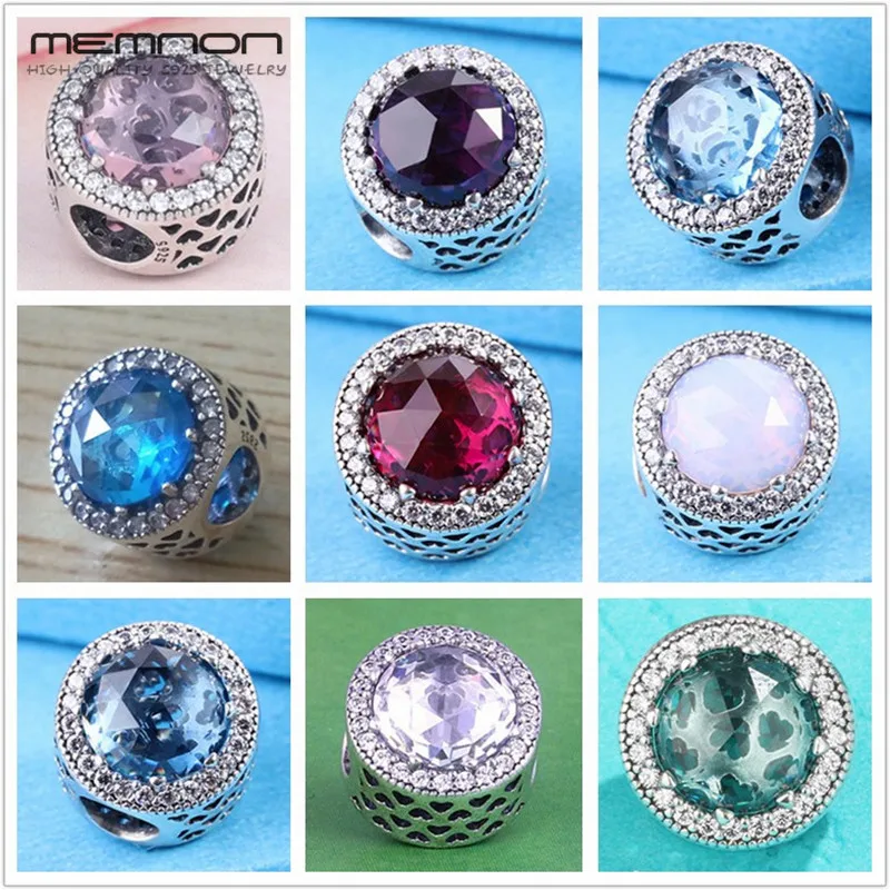 

Memnon Abstract openwork charms 925 Sterling Silver fine jewelry hearts Charm Fit beads Bracelets necklaces DIY gift for women