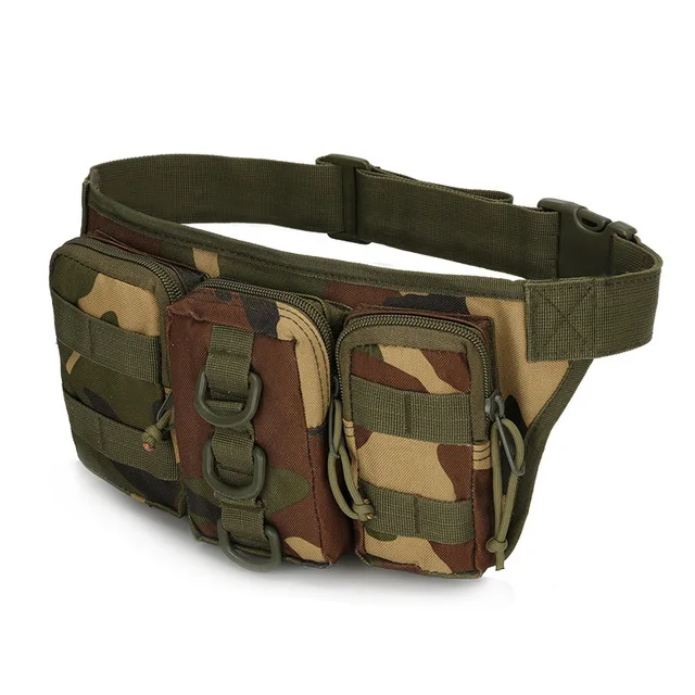  Wholesale fishing bags three pairs small pockets military tactics camouflage pockets outdoor waterp - 32853845039
