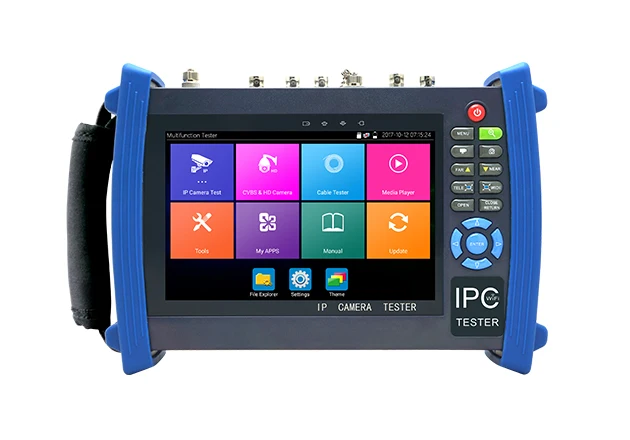 IPC-8600 Plus 7"Touch Screen IP CCTV Camera Tester 4K 12MP H.265 WIFI PTZ HDMI